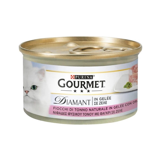 Picture of Gourmet Diamant Natural Tuna Flakes in Jelly With Sea Bream